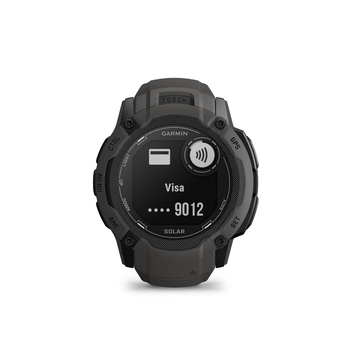 Montre connectée GPS robuste Garmin Instinct 2X Solar, graphite, avec GNSS multibande, lampe de poche intégrée, surveillance de la santé 24h/24 et 7j/7 et autonomie illimitée de la batterie solaire (010-02805-10)