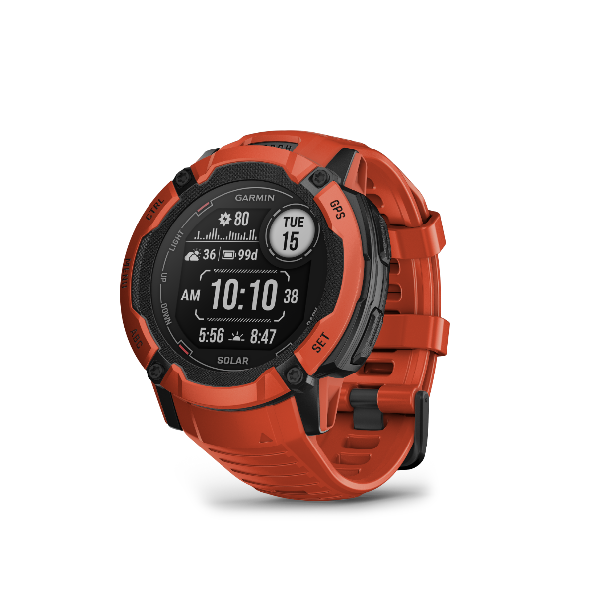 Garmin  Instinct 2X Solar Flame Red