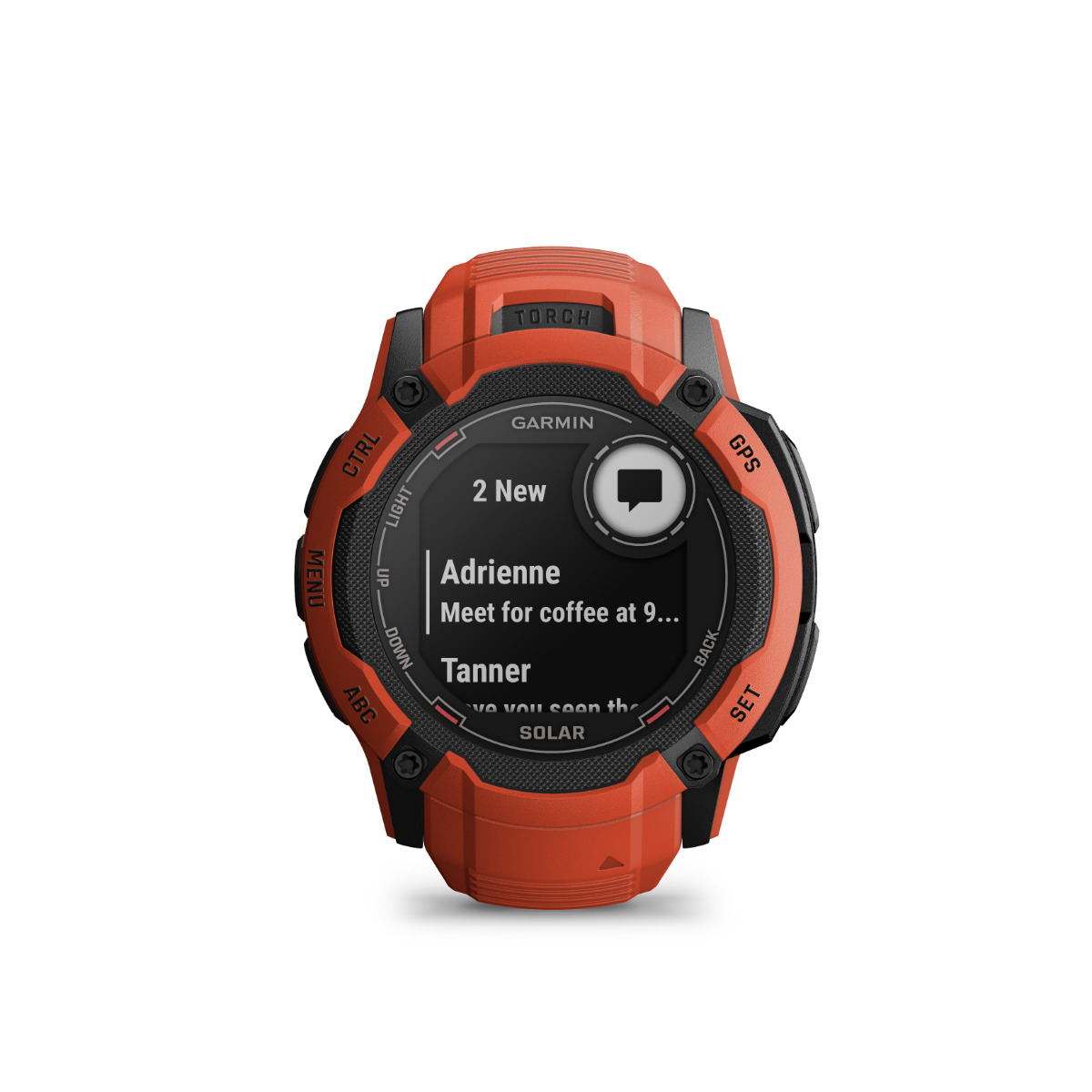 Garmin  Instinct 2X Solar Flame Red