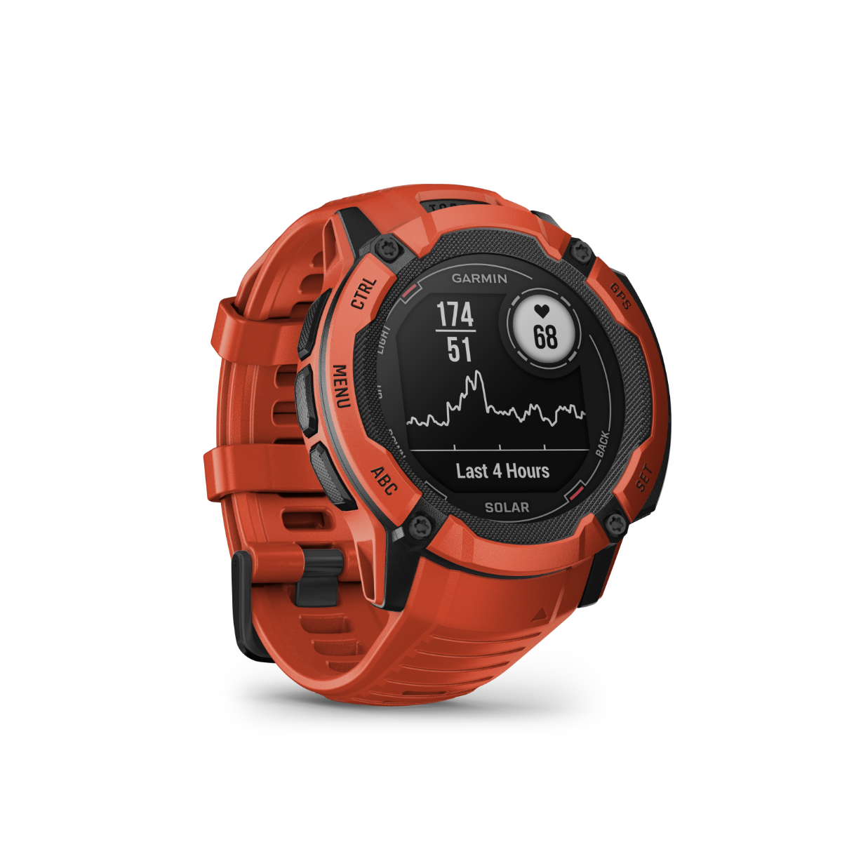 Garmin  Instinct 2X Solar Flame Red