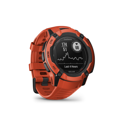 Garmin  Instinct 2X Solar Flame Red