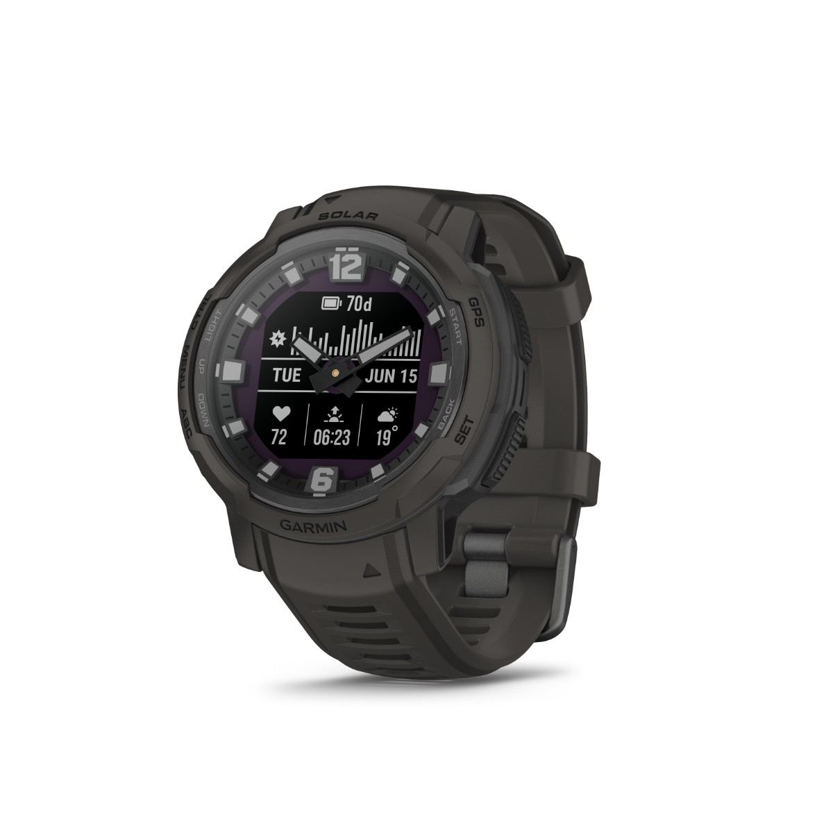 Garmin Instinct Crossover Solar Graphite