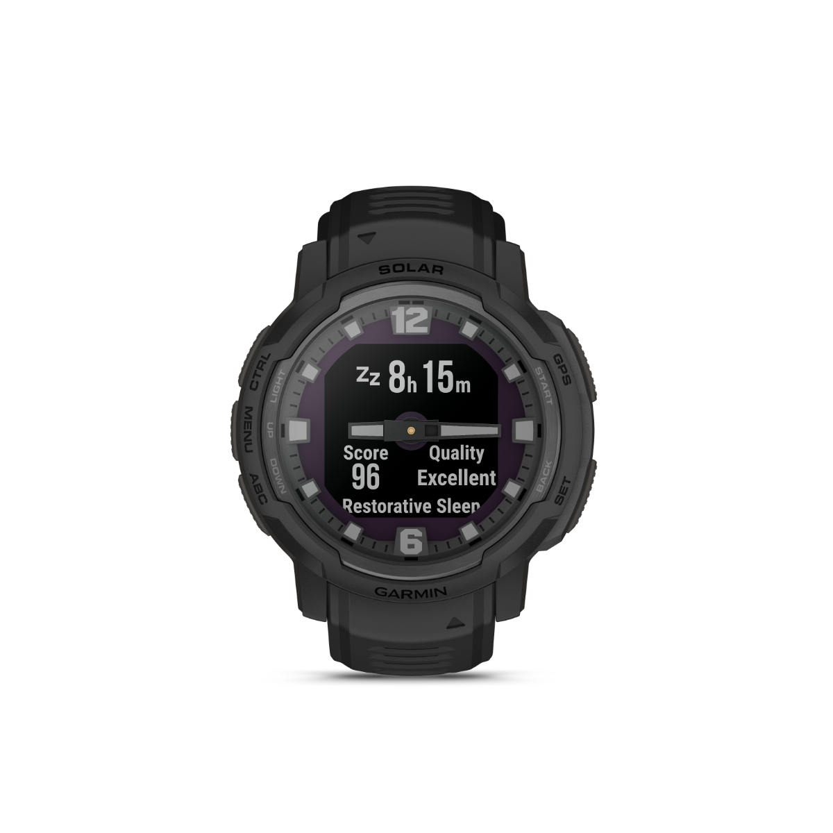 Garmin Instinct Crossover Solar - Tactical Edition Black