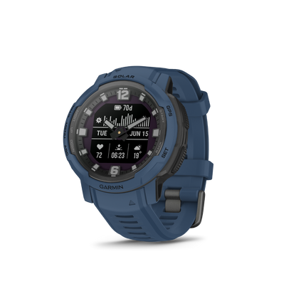 Garmin Instinct Crossover Solar Tidal Blue