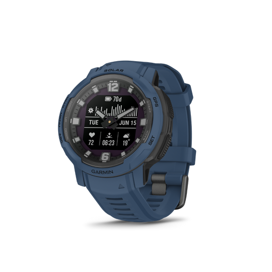 Garmin Instinct Crossover Solar Tidal Blue