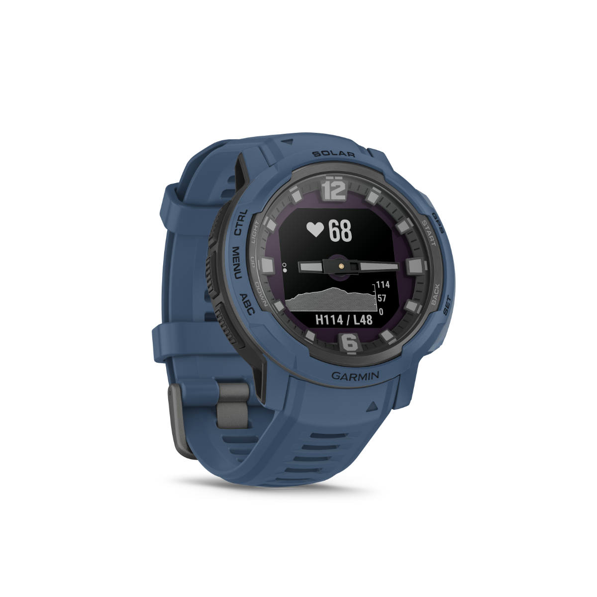 Garmin Instinct Crossover Solar Tidal Blue