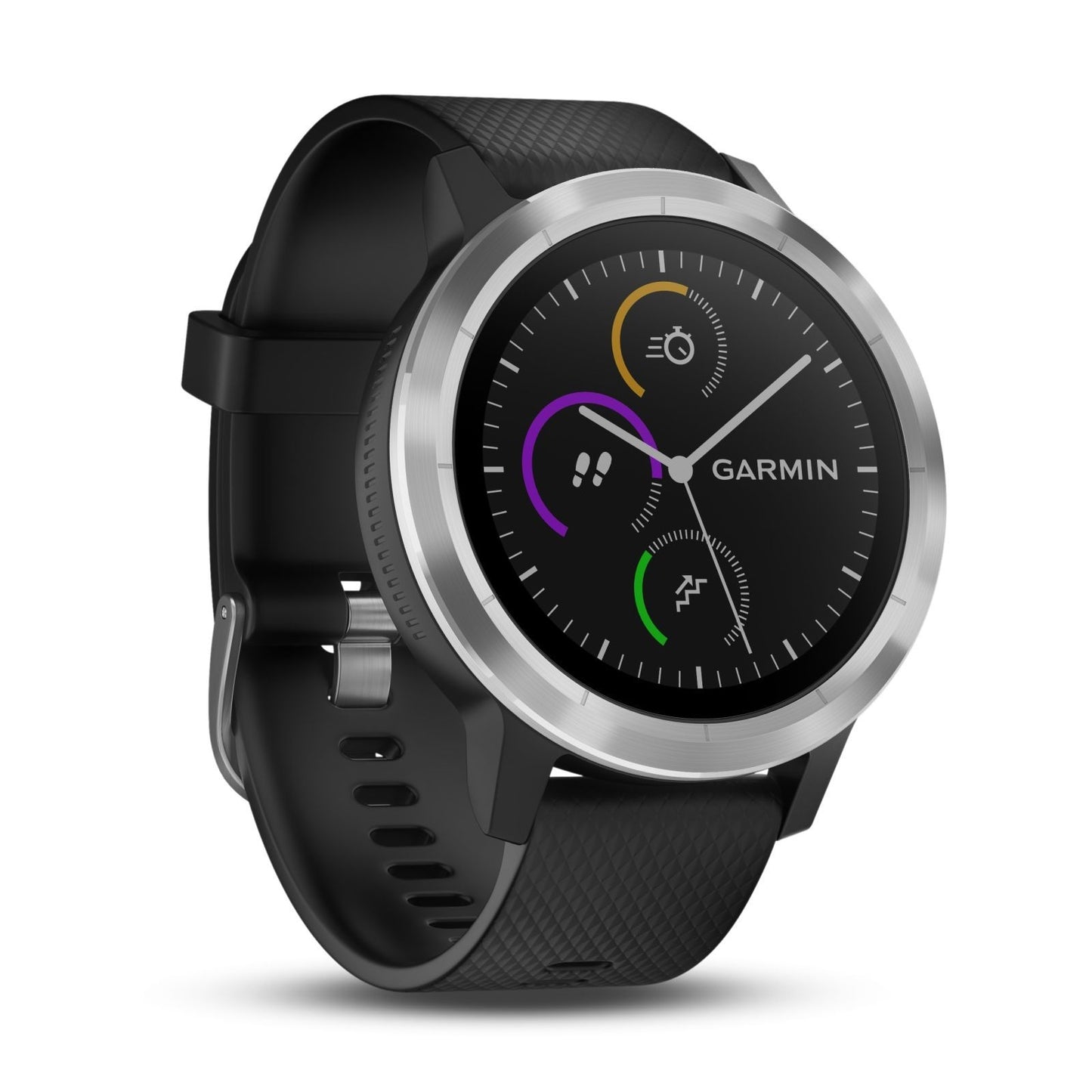 Garmin Vivoactive 3, Black/Stainless - Factory Refurbished