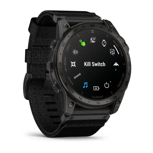 Montre GPS tactique haut de gamme Garmin Tactix 7, édition AMOLED avec écran couleur adaptatif (010-02931-00)