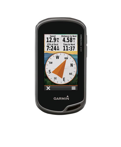 Garmin Oregon 650, GPS portátil para exteriores y senderos con pantalla táctil y mapas (reacondicionado certificado por Garmin)