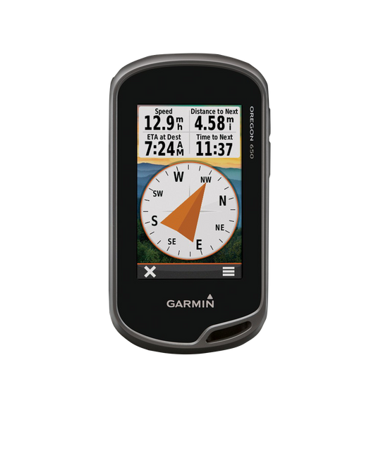 Garmin Oregon 650, GPS portátil para exteriores y senderos con pantalla táctil y mapas (reacondicionado certificado por Garmin)