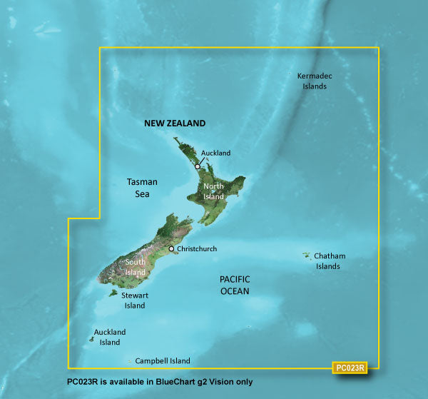 Garmin Bluechart Vision G2 New Zealand (010-C0757-00)