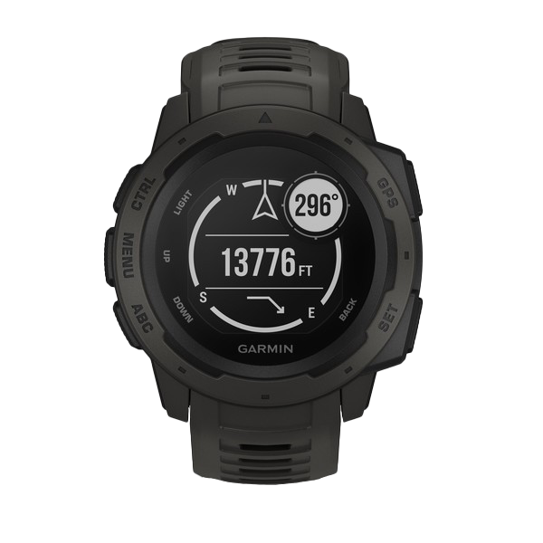 Reloj con GPS Garmin Instinct Graphite (010-02064-00)