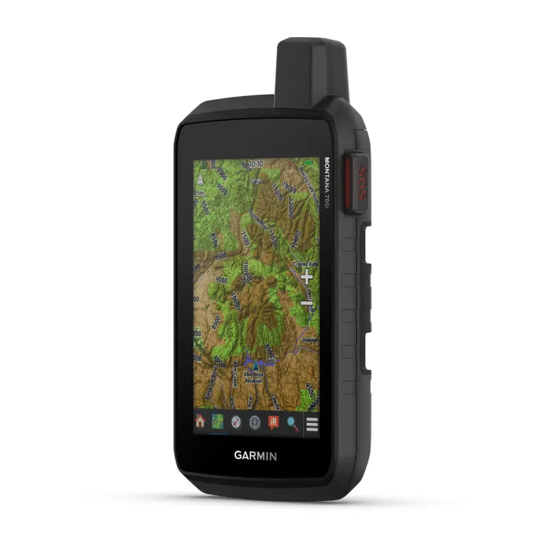 Navegador GPS resistente con pantalla táctil Garmin Montana 700i y tecnología inReach (reacondicionado certificado por Garmin) 