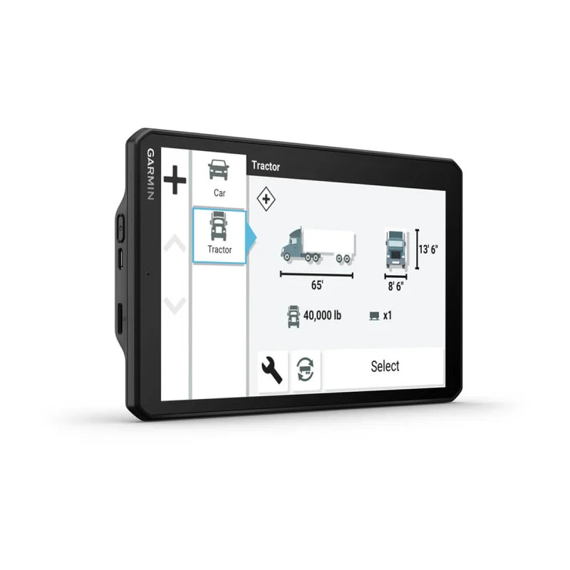 Navigateur GPS pour camion Garmin Dezl OTR810 8" (remis à neuf certifié Garmin)