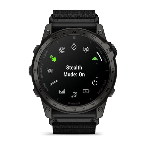 Montre GPS tactique haut de gamme Garmin Tactix 7, édition AMOLED avec écran couleur adaptatif (010-02931-00)