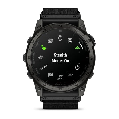 Montre GPS tactique haut de gamme Garmin Tactix 7, édition AMOLED avec écran couleur adaptatif (010-02931-00)