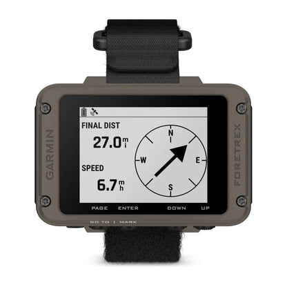 Navigateur GPS de poignet Garmin Foretrex 901 Ballistic Edition avec dragonne (010-02760-00)