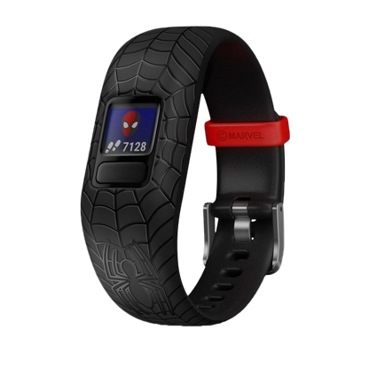 Montre connectée Garmin vivofit Jr. 2 Marvel Spiderman - Noir