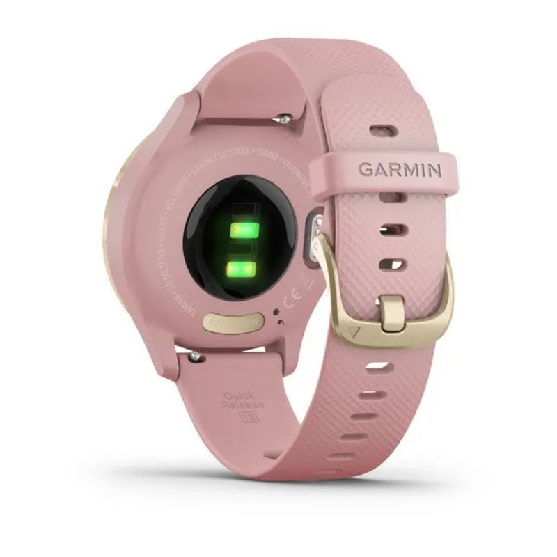 Garmin Vívomove 3S, Light Gold w/ Dust Rose (Garmin Certified Refurbished)