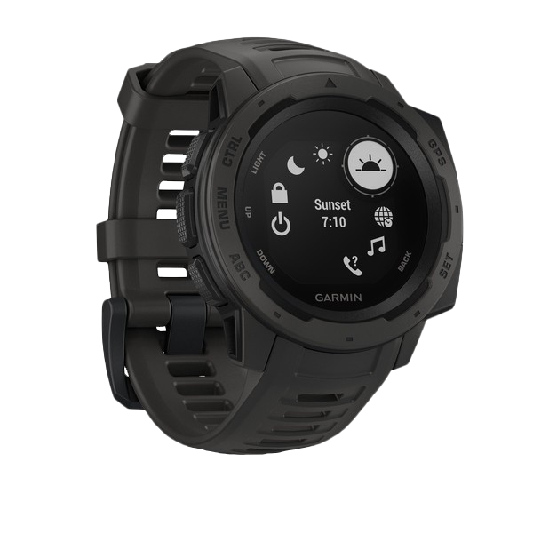 Reloj con GPS Garmin Instinct Graphite (010-02064-00)