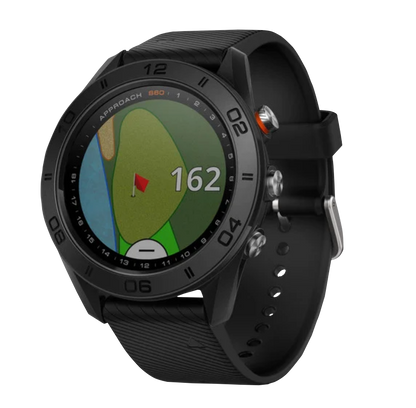 Garmin Approach S60, Black, Golf GPS Smartwatch & Rangefinder (Garmin Certified Refurbished)