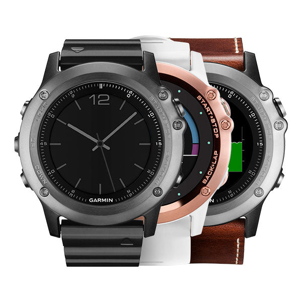 Garmin Fenix 3 Sapphire Watch w/ Metal Band