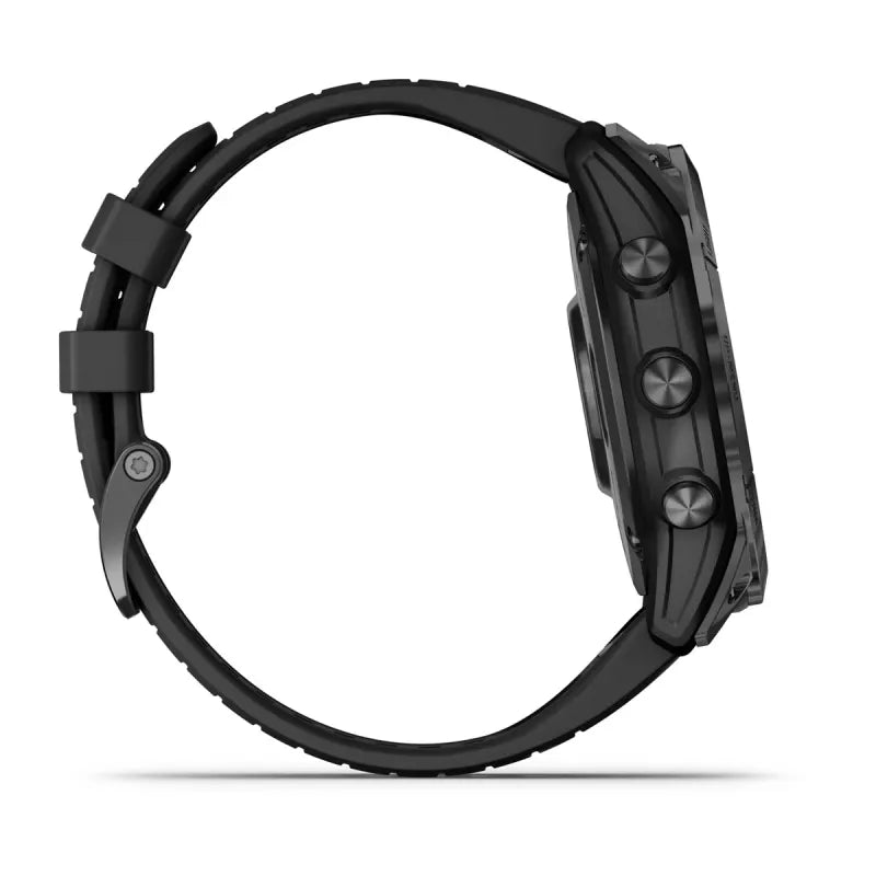 Garmin Epix Pro (Gen 2), edición estándar de 51 mm, gris pizarra con correa negra (010-02804-20)