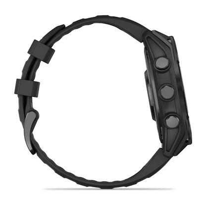 Garmin Fenix ​​8, 47 mm AMOLED, gris pizarra con correa de silicona negra (010-02904-00)