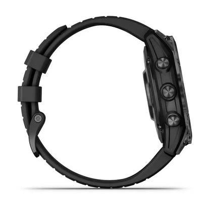 Garmin Epix Pro (Gen 2), 47 mm Édition Standard Gris Ardoise avec Bracelet Noir (010-02803-00)