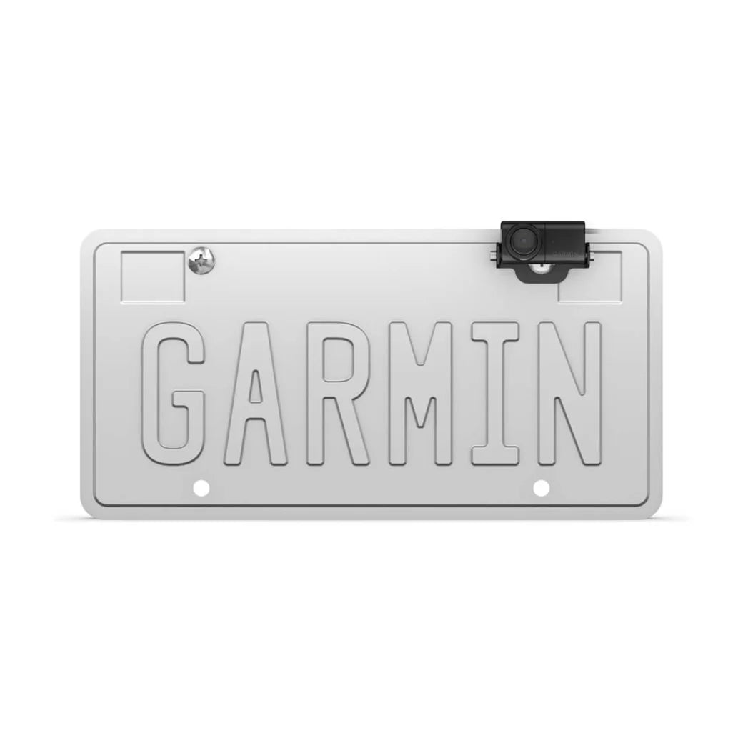 Caméra de recul sans fil Garmin BC 50 avec vision nocturne, avec support de plaque d'immatriculation et support de montage (010-02610-00)