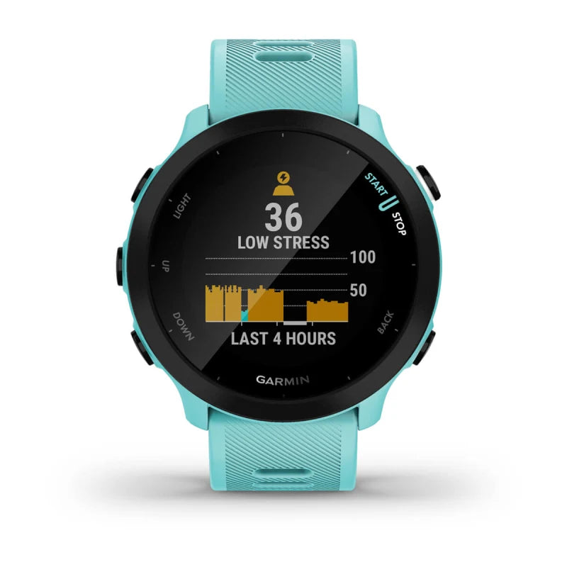 Garmin Forerunner 55 Aqua (Garmin Certified Refurbished)