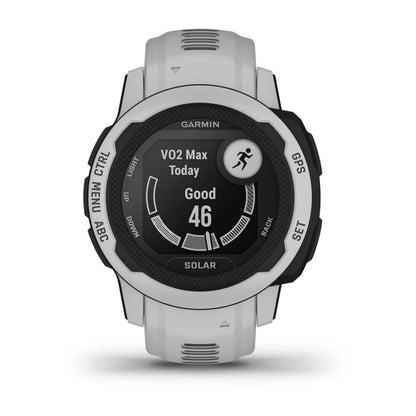 Garmin Instinct 2S Solar, Mist Gray (Garmin Certified Refurbished)