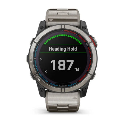 Montre GPS marine Garmin Quatix 7X, édition solaire, avec chargement solaire (reconditionnée et certifiée Garmin) 