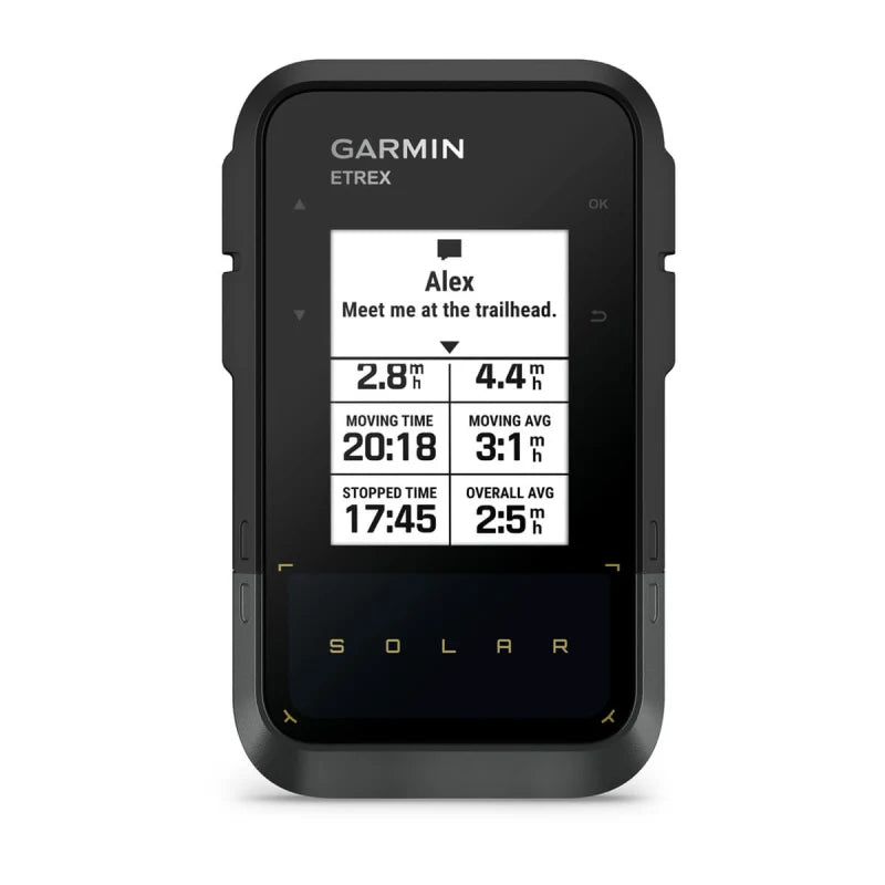 Navegador GPS portátil con energía solar Garmin eTrex (010-02782-00)