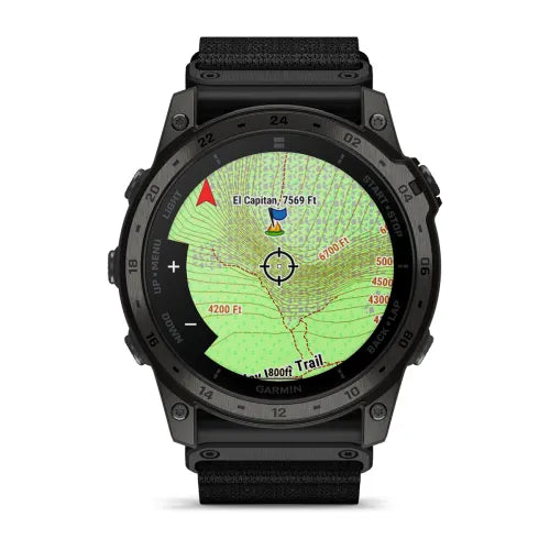 Montre GPS tactique haut de gamme Garmin Tactix 7, édition AMOLED avec écran couleur adaptatif (010-02931-00)