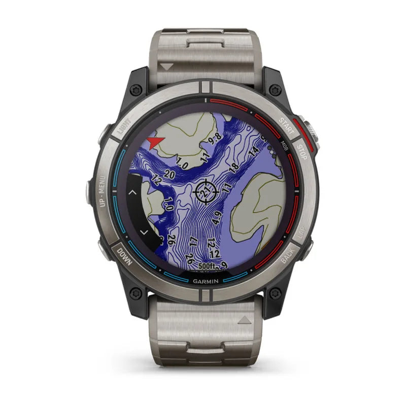 Montre GPS marine Garmin Quatix 7X, édition solaire, avec chargement solaire (reconditionnée et certifiée Garmin) 