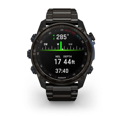 Garmin Descent Mk3i, 51 mm Carbon Gray DLC Titanium with DLC Titanium Band (010-02752-13)