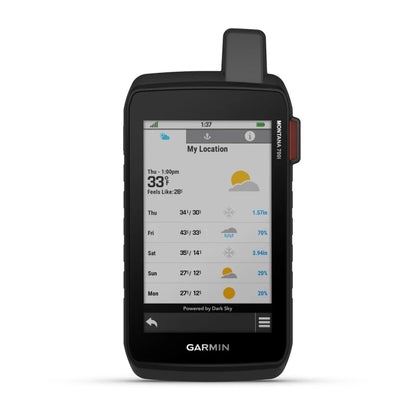 Navegador GPS resistente con pantalla táctil Garmin Montana 700i y tecnología inReach (reacondicionado certificado por Garmin) 