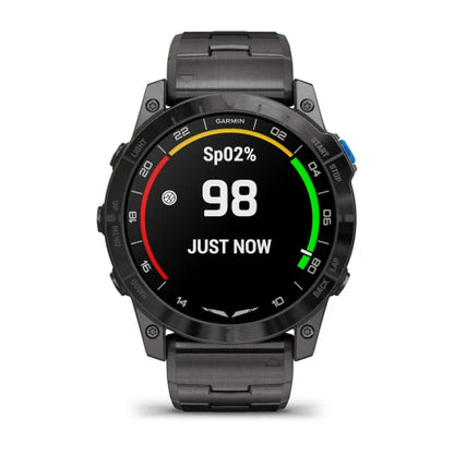 Garmin D2 Mach 1 Pro, reloj inteligente Aviator de 51 mm con pulsera de titanio ventilada (010-02804-80)