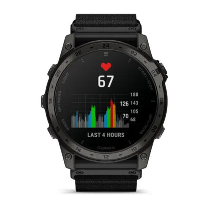 Montre GPS tactique haut de gamme Garmin Tactix 7, édition AMOLED avec écran couleur adaptatif (010-02931-00)