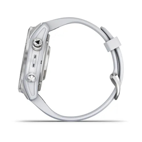 Garmin Epix Pro (Gen 2), 42 mm Édition Standard Argent avec bracelet Whitestone (010-02802-00)