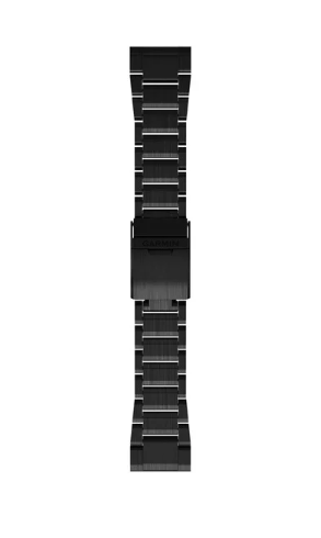 QuickFit 26 Watch Bands - Carbon Gray DLC Titanium Band