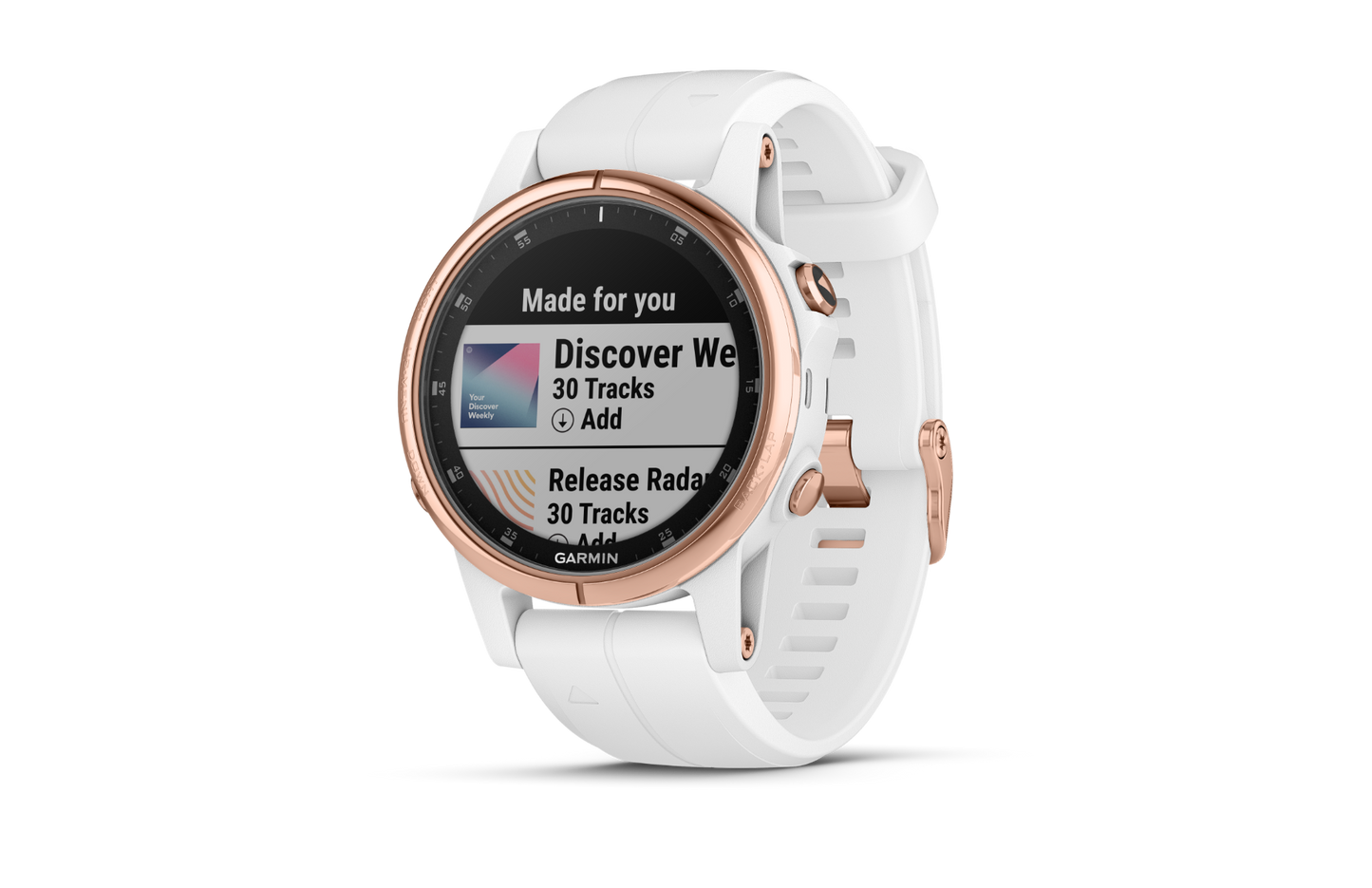 Garmin Fenix 5s Plus Rose/ White Refurbished