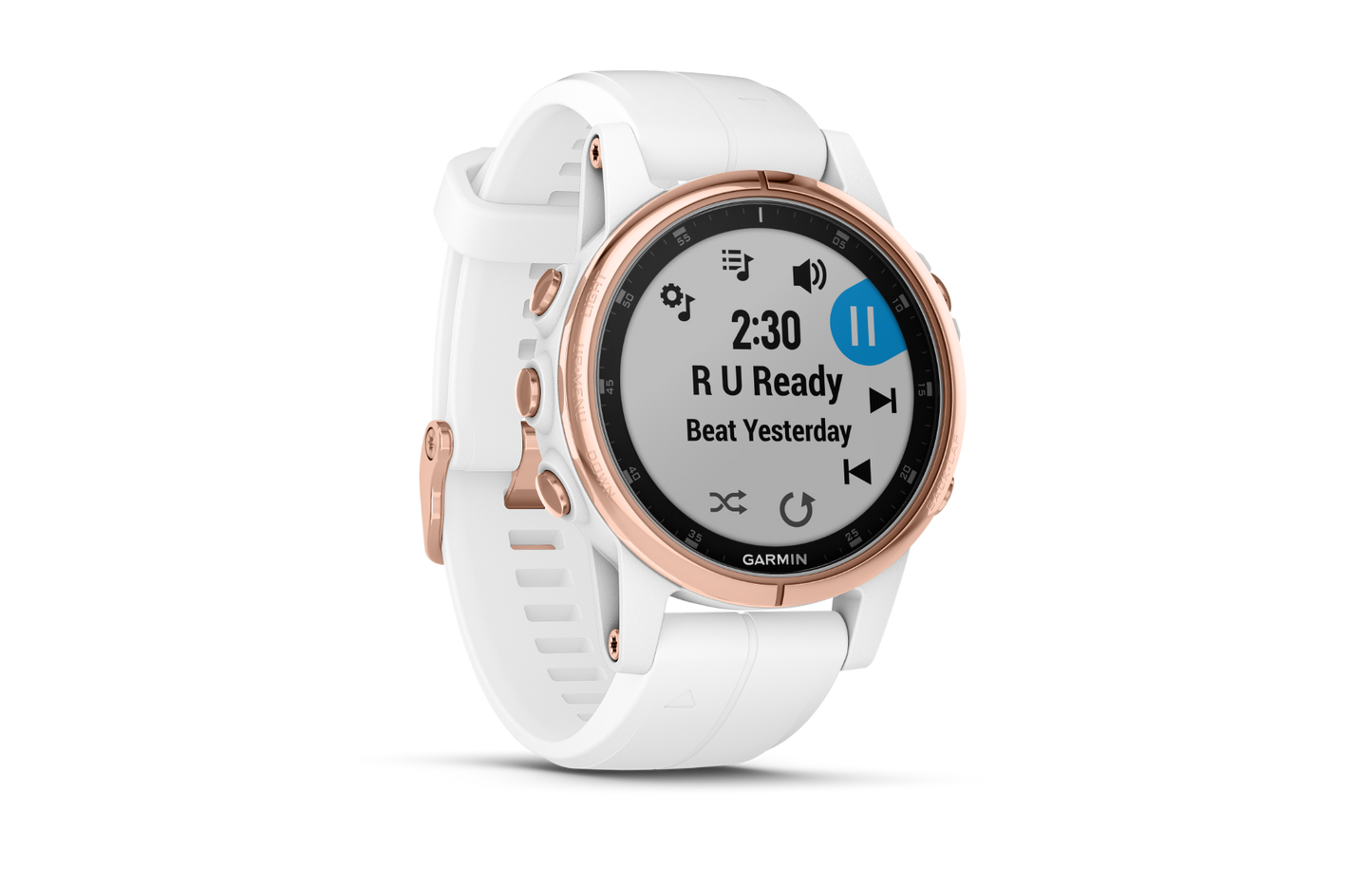 Garmin Fenix 5s Plus Rose/ White Refurbished