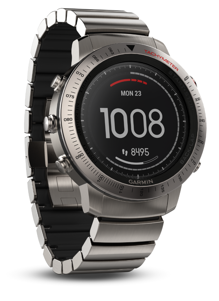 Garmin Fenix Chronos w/ Titanium Hybrid Band (010-01957-01)