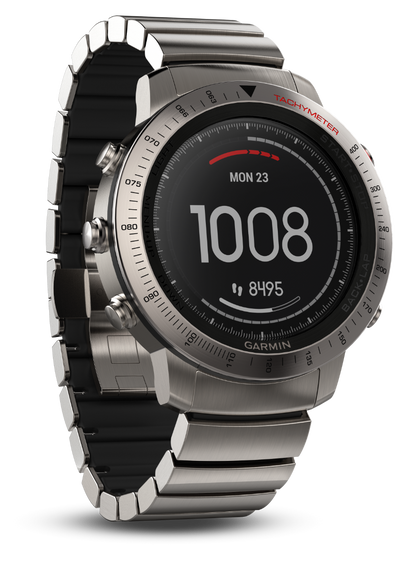 Garmin Fenix Chronos w/ Titanium Hybrid Band (010-01957-01)