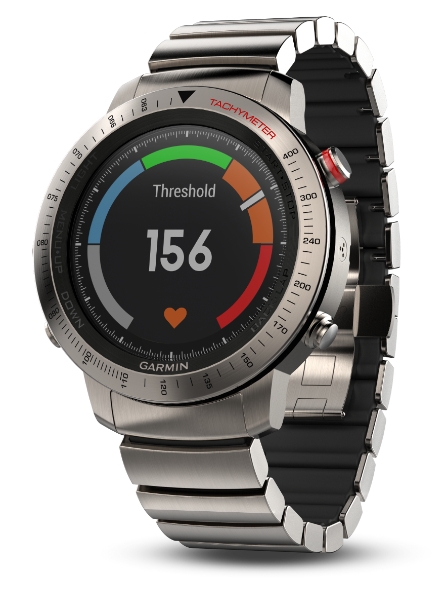 Garmin Fenix Chronos w/ Titanium Hybrid Band (010-01957-01)