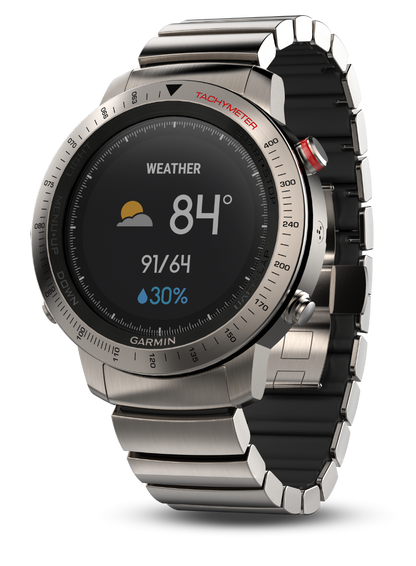 Garmin Fenix Chronos w/ Titanium Hybrid Band (010-01957-01)