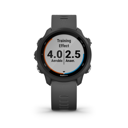 Garmin Forerunner 245, Slate, Premium Fitness GPS Smartwatch for Runners (010-02120-00)