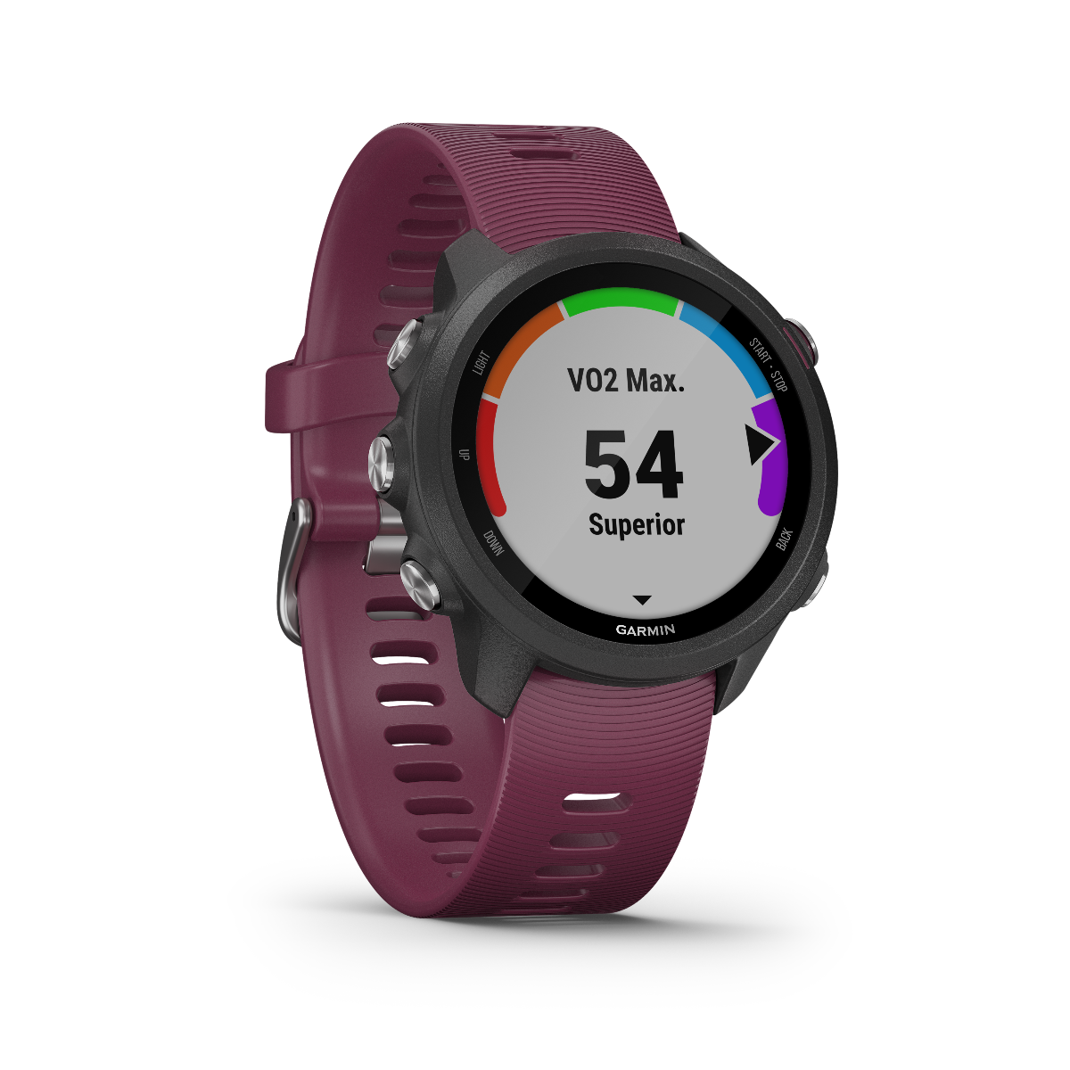 Garmin Forerunner 245, Berry, Premium Fitness GPS Smartwatch for Runners (010-02120-01)